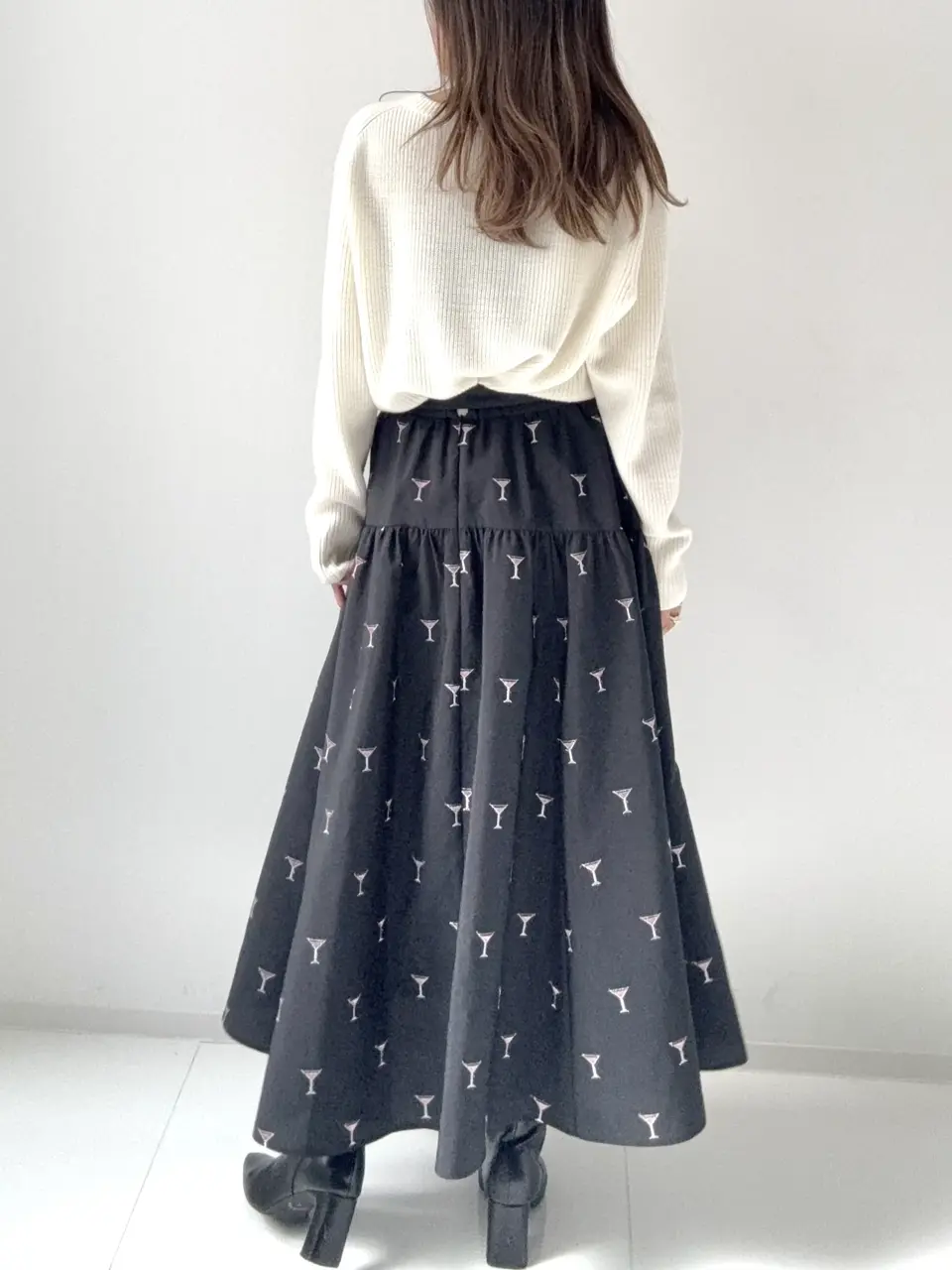 GRACE CONTINENTAL yukimi yonee コーディネート画像