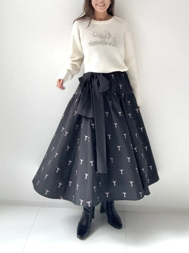 GRACE CONTINENTAL yukimi yonee コーディネート画像