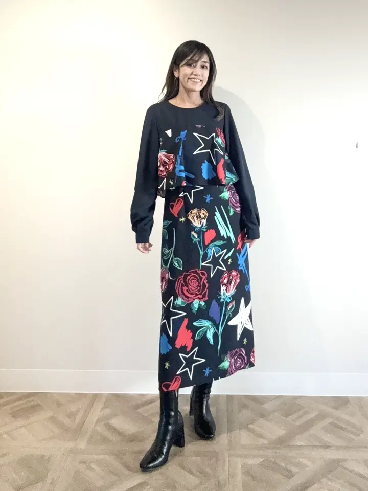 GRACE CONTINENTAL yukimi yonee コーディネート画像