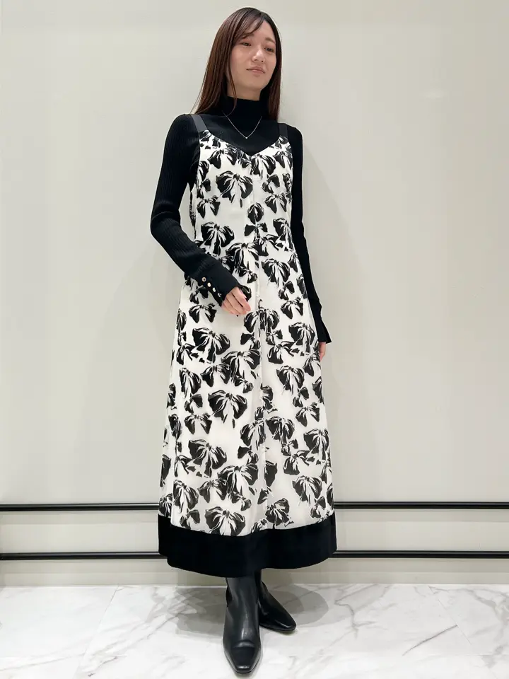 GRACE CONTINENTAL 若園　ひかり コーディネート画像