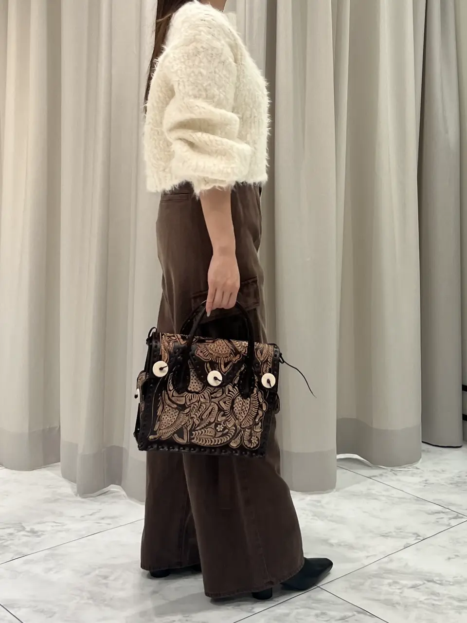 GRACE CONTINENTAL 赤坂 梨来 コーディネート画像