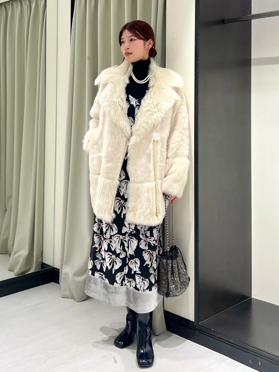 GRACE CONTINENTAL NORIA コーディネート画像