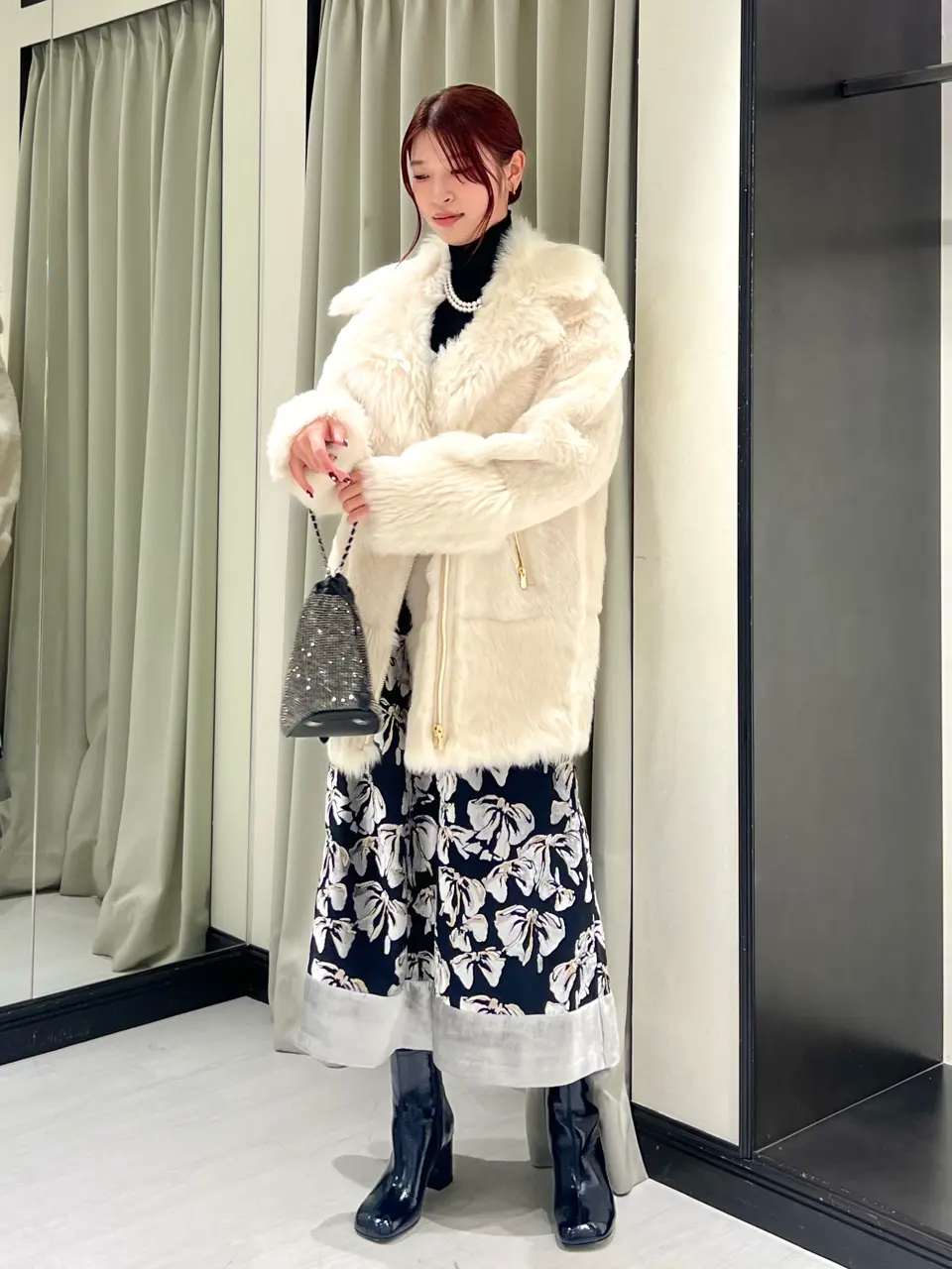 GRACE CONTINENTAL NORIA コーディネート画像