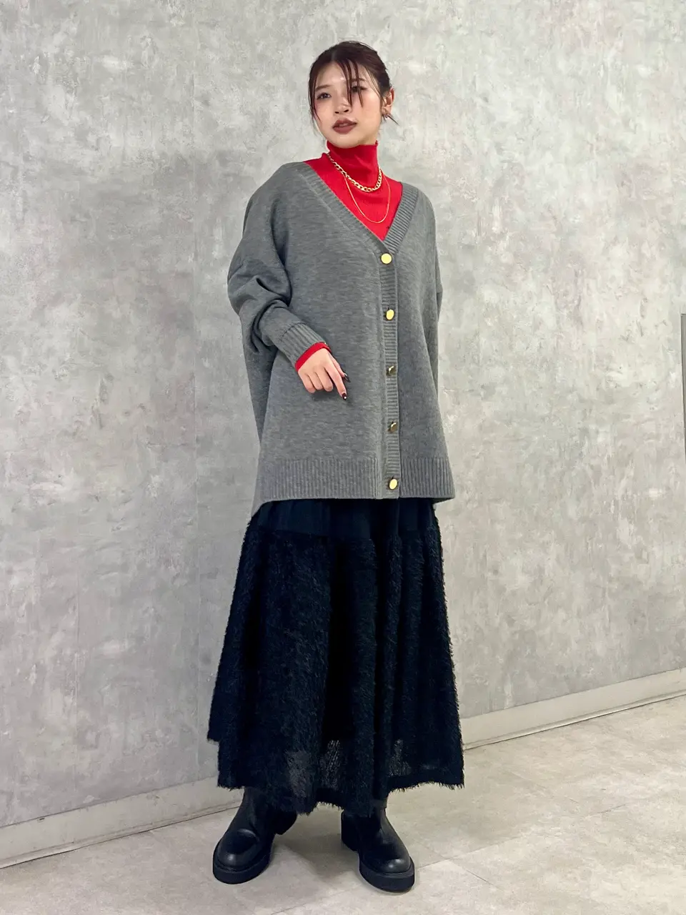 GRACE CONTINENTAL NORIA コーディネート画像