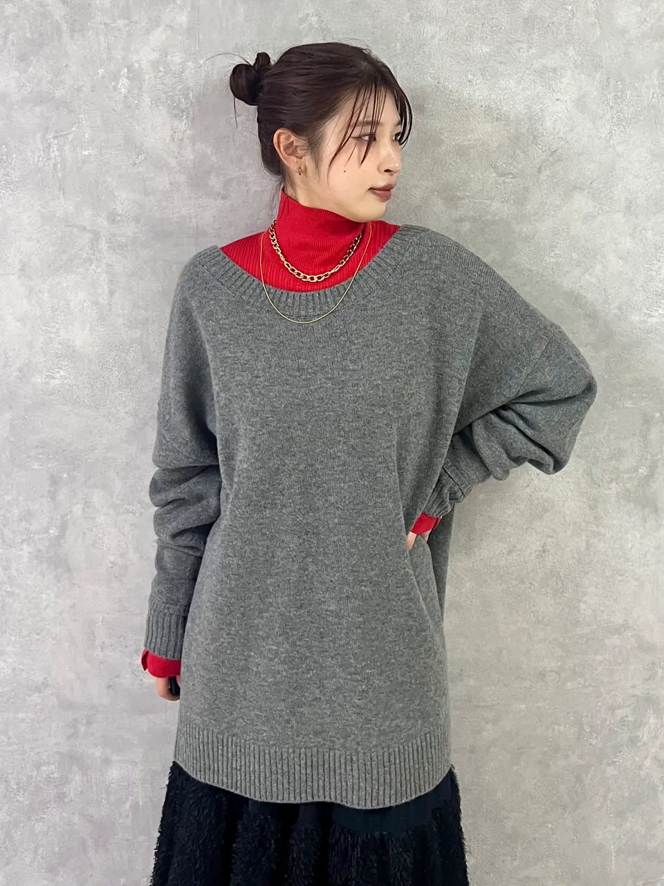 GRACE CONTINENTAL NORIA コーディネート画像