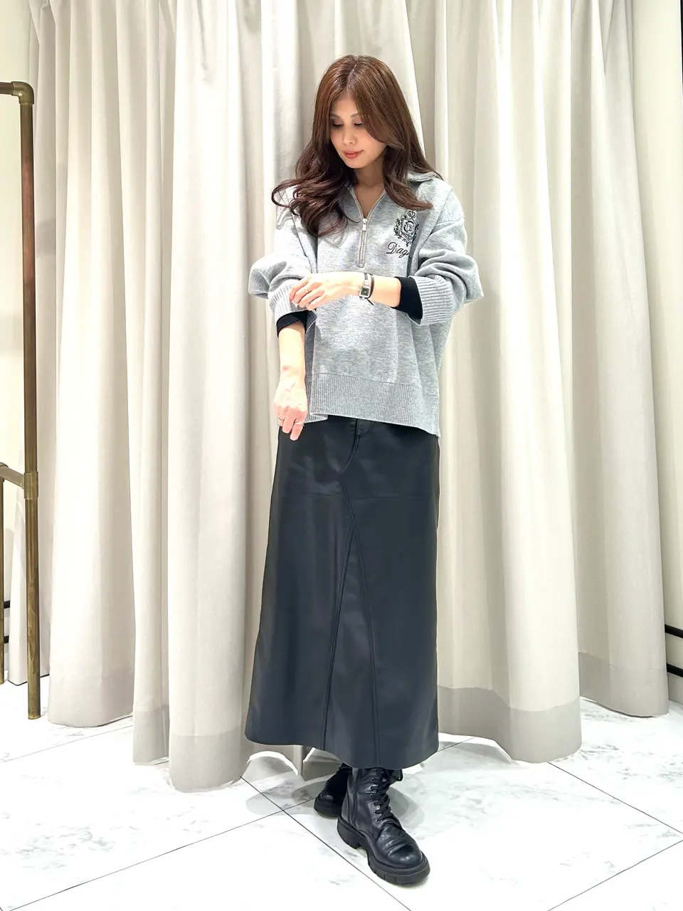 GRACE CONTINENTAL 志田　悠 コーディネート画像