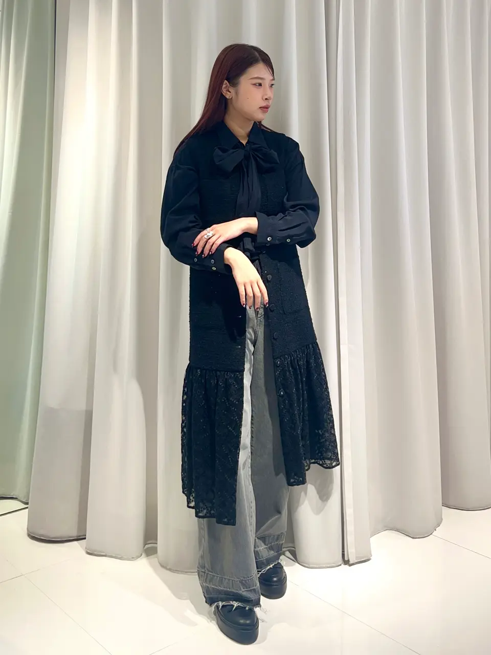 GRACE CONTINENTAL NORIA コーディネート画像