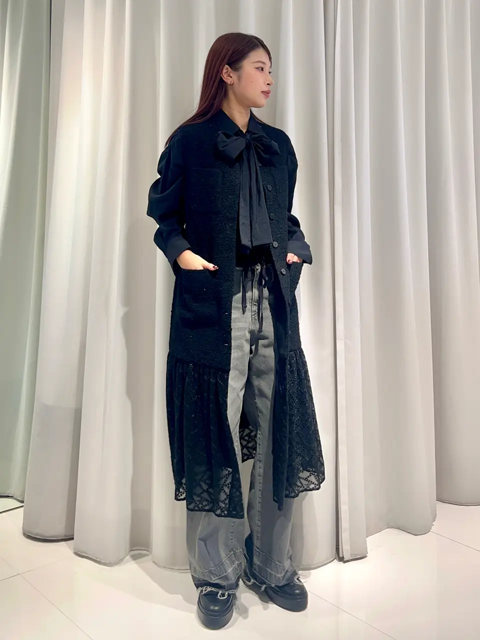 GRACE CONTINENTAL NORIA コーディネート画像