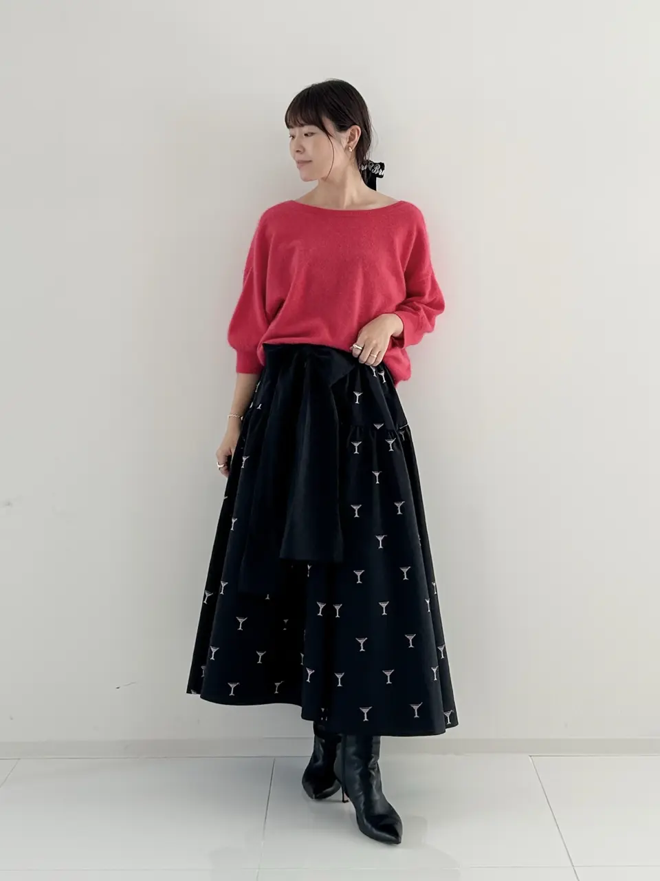  古川温子 コーディネート画像