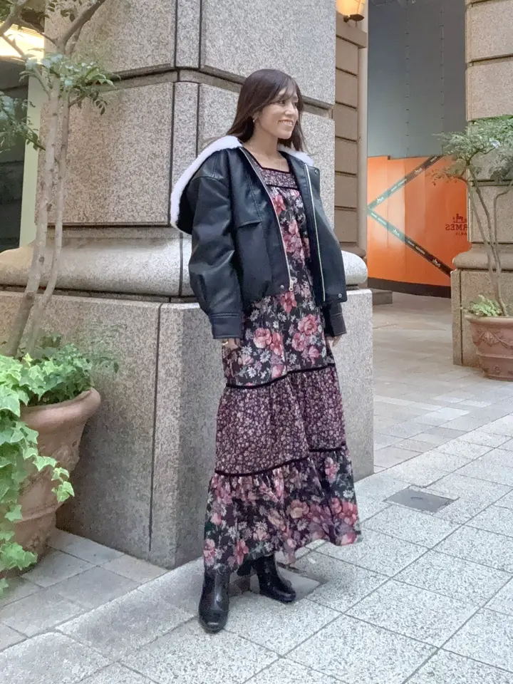 GRACE CONTINENTAL yukimi yonee コーディネート画像