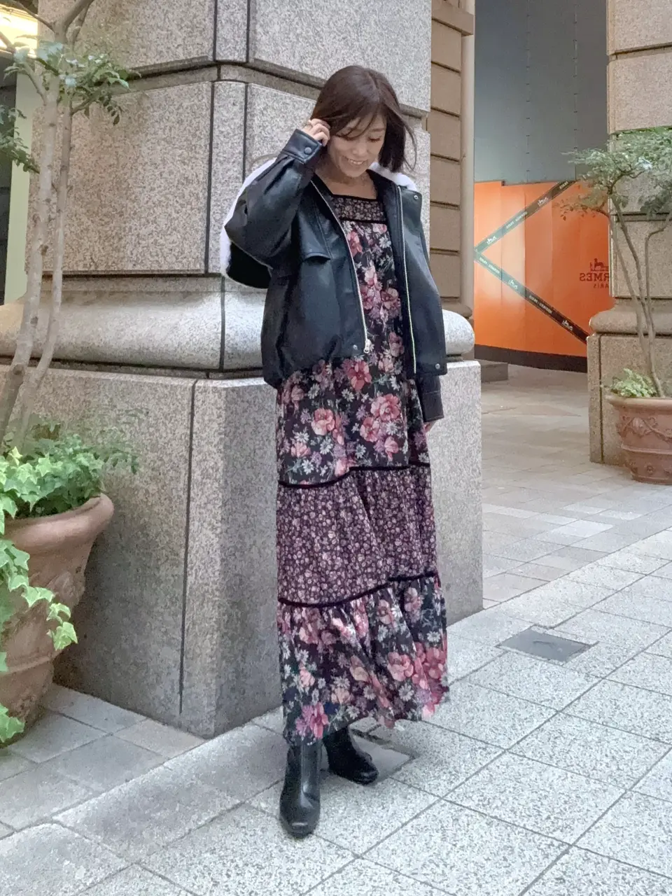 GRACE CONTINENTAL yukimi yonee コーディネート画像