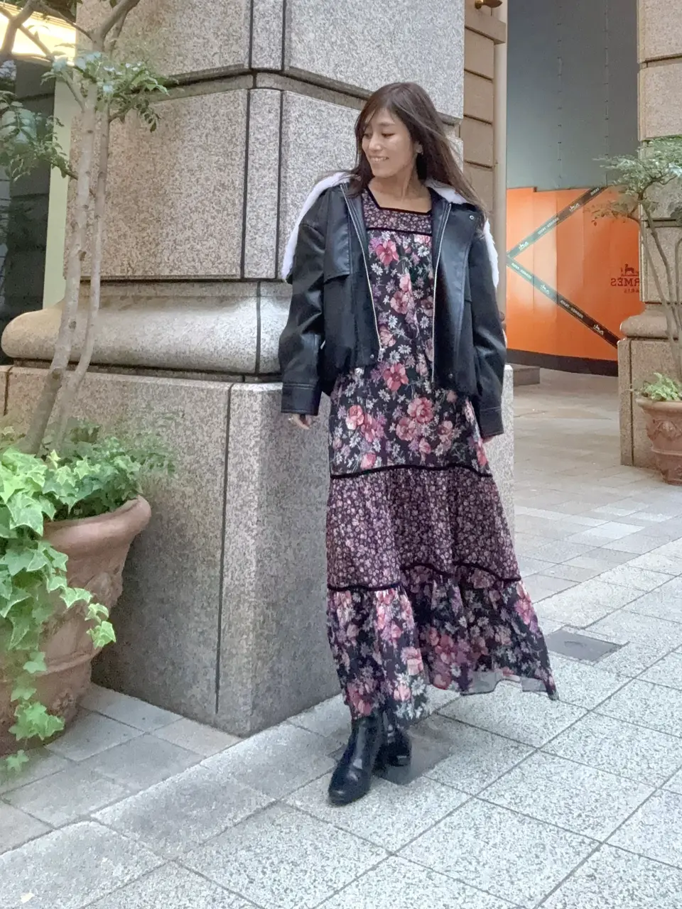 GRACE CONTINENTAL yukimi yonee コーディネート画像