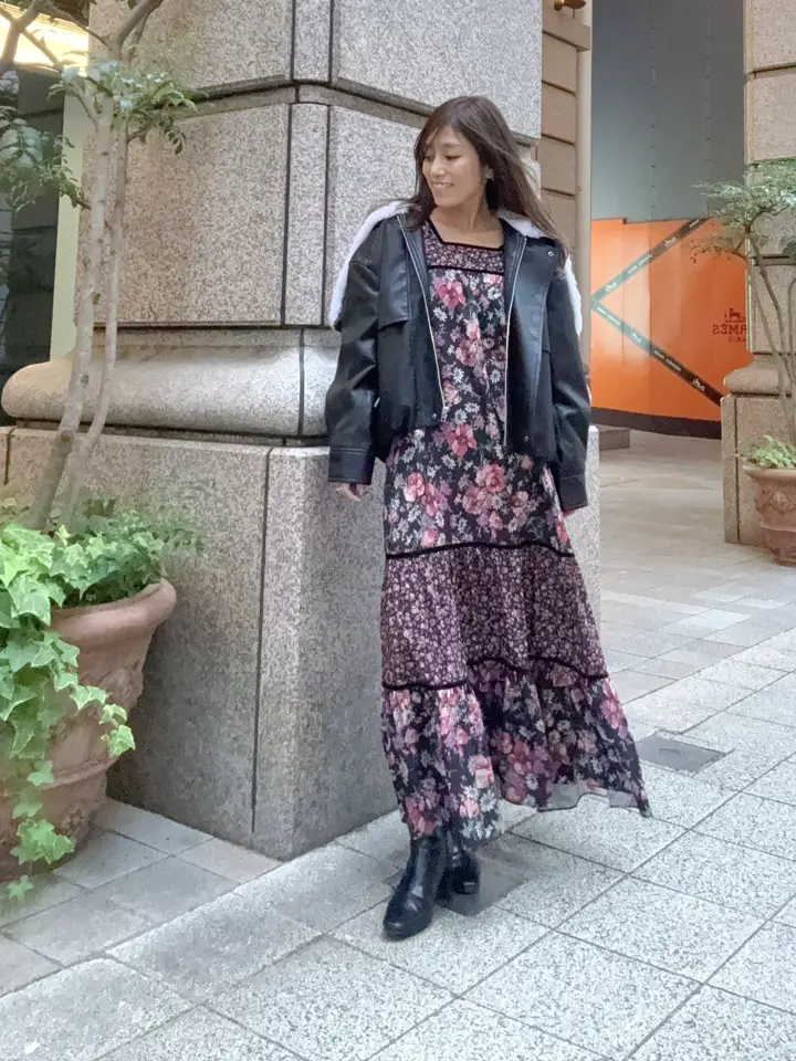 GRACE CONTINENTAL yukimi yonee コーディネート画像