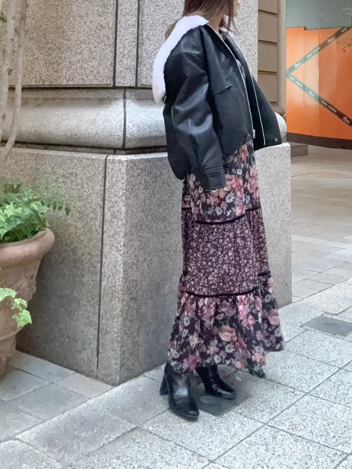 GRACE CONTINENTAL yukimi yonee コーディネート画像