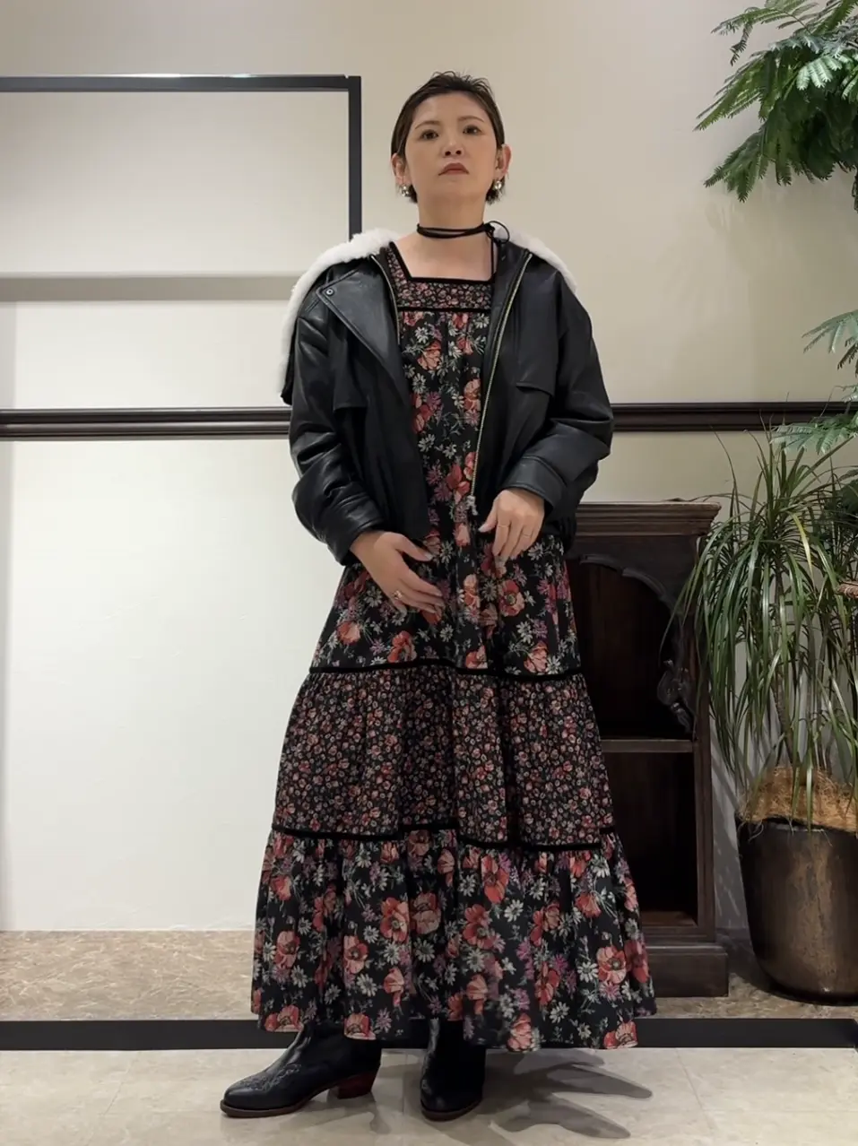 GRACE CONTINENTAL N.YURI コーディネート画像