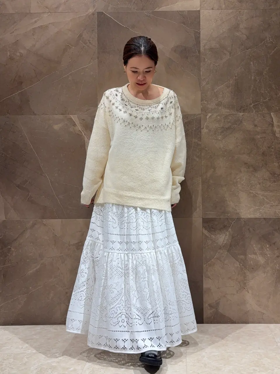 GRACE CONTINENTAL 穐山　香織 コーディネート画像