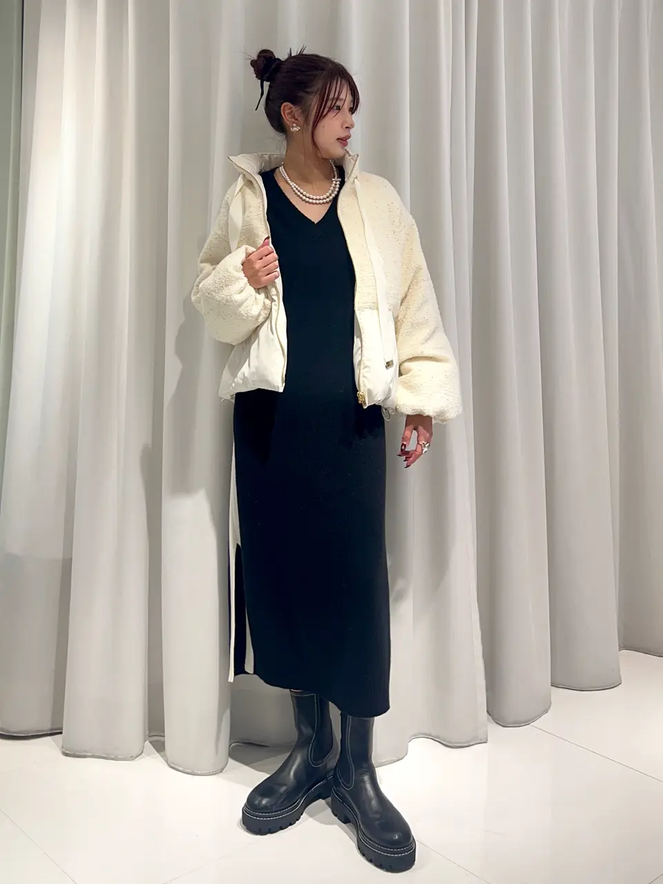 GRACE CONTINENTAL NORIA コーディネート画像