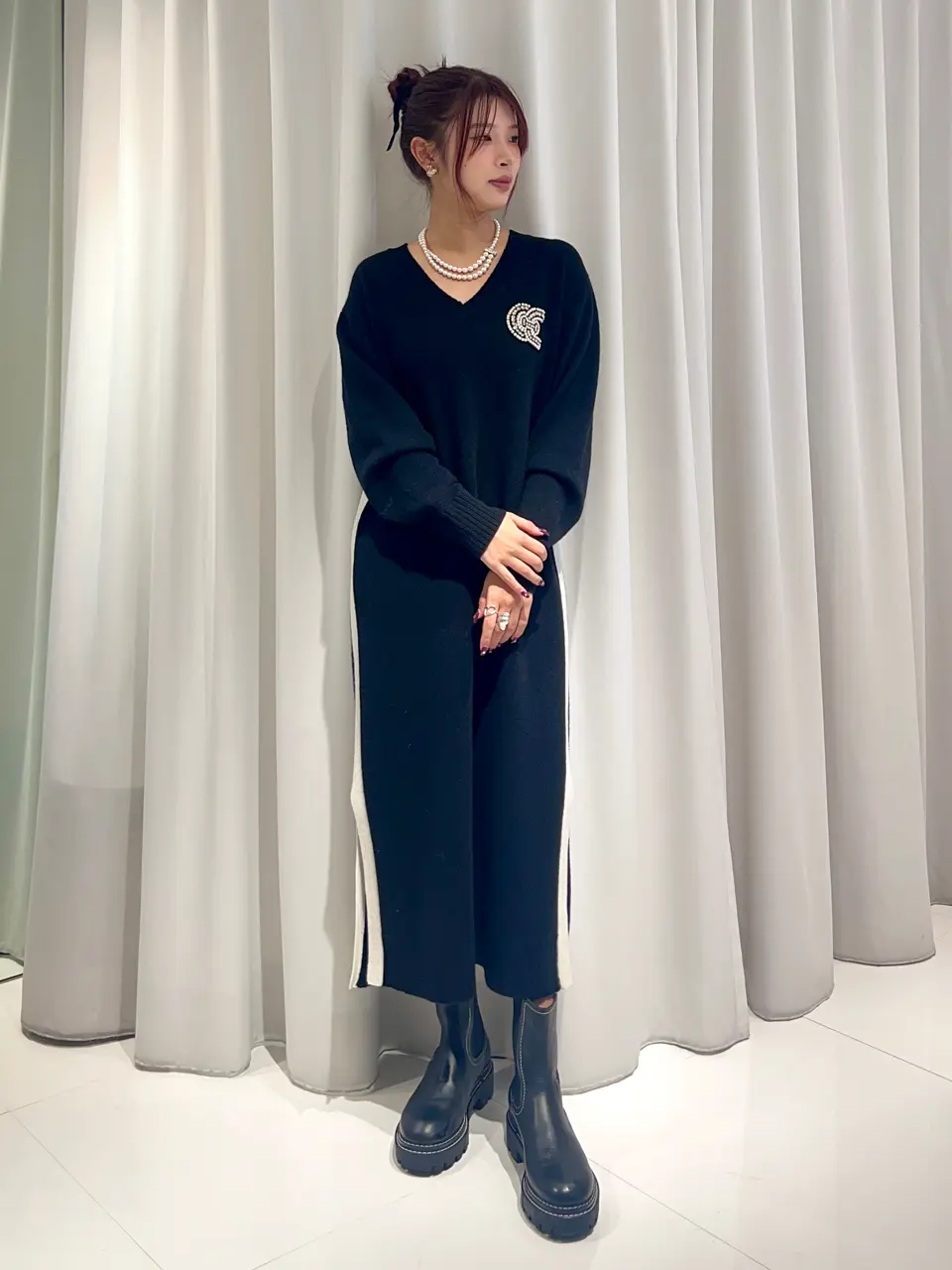 GRACE CONTINENTAL NORIA コーディネート画像