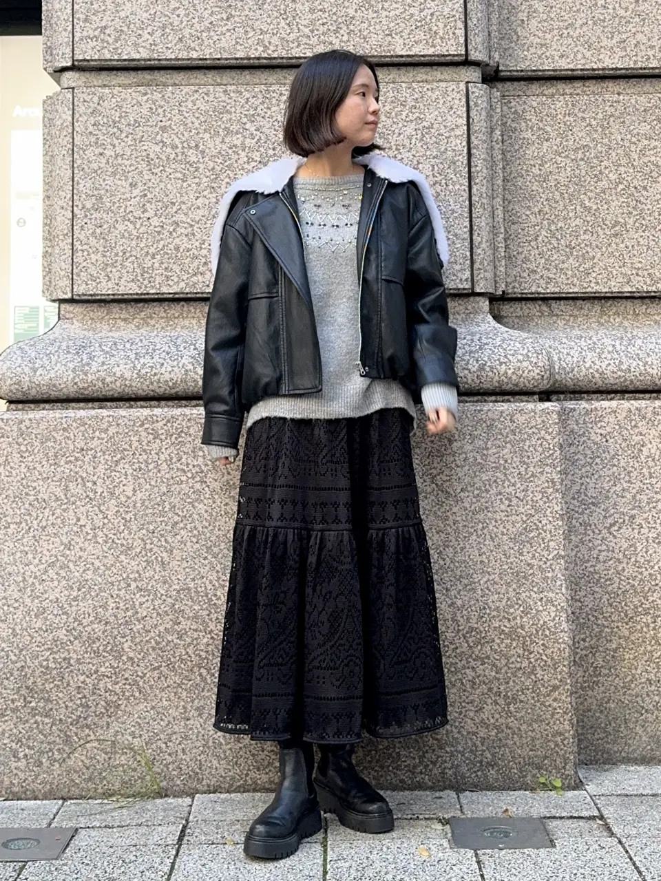 GRACE CONTINENTAL 伊藤　静華 コーディネート画像