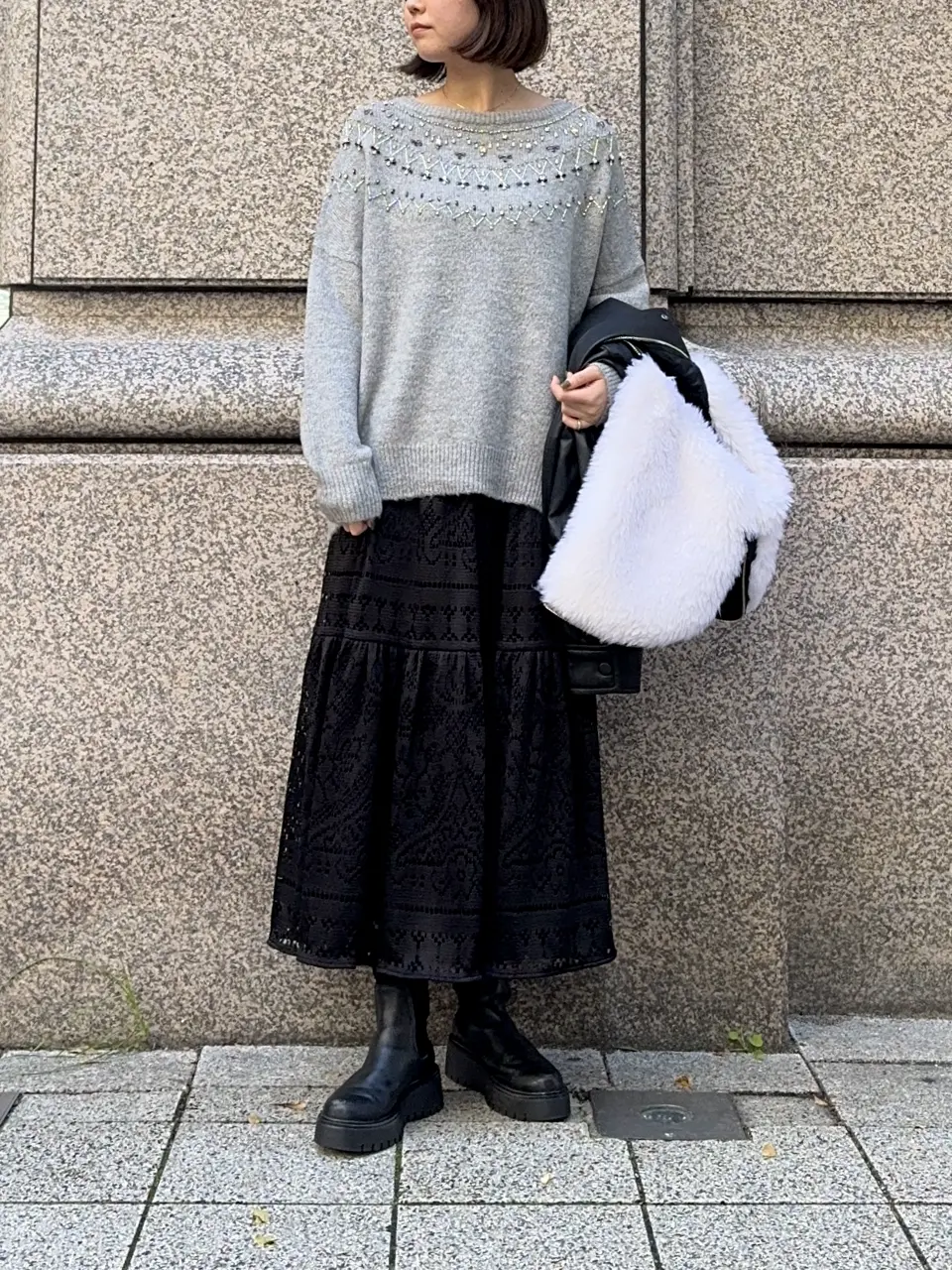 GRACE CONTINENTAL 伊藤　静華 コーディネート画像