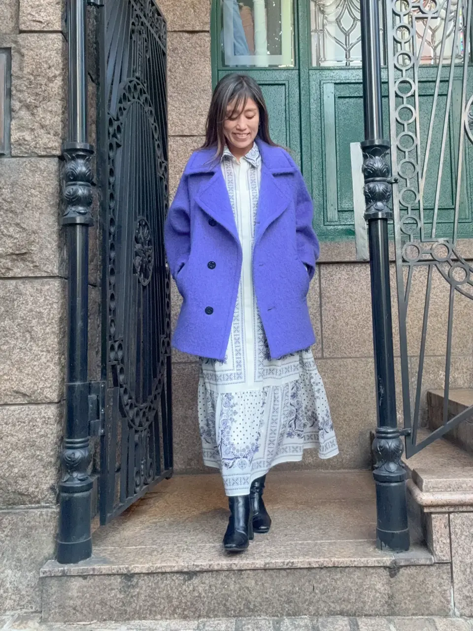 GRACE CONTINENTAL yukimi yonee コーディネート画像