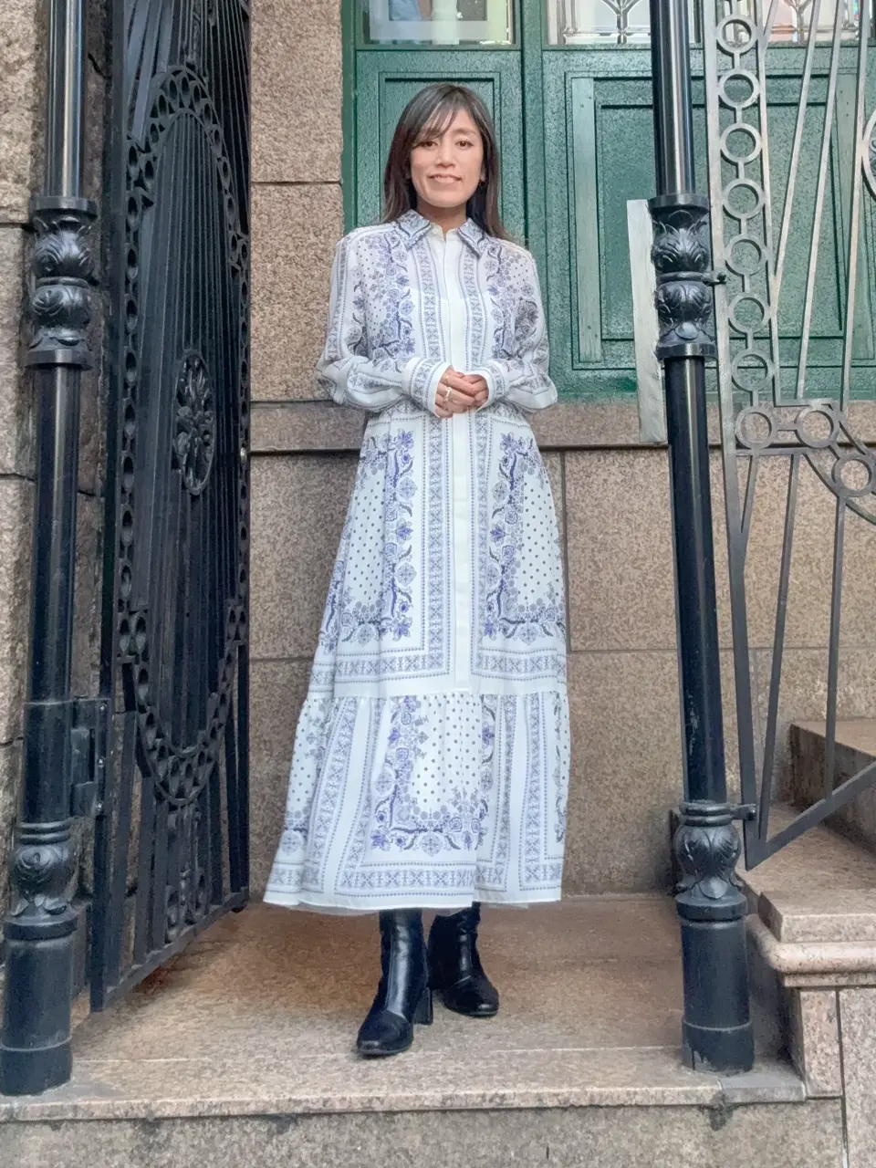 GRACE CONTINENTAL yukimi yonee コーディネート画像