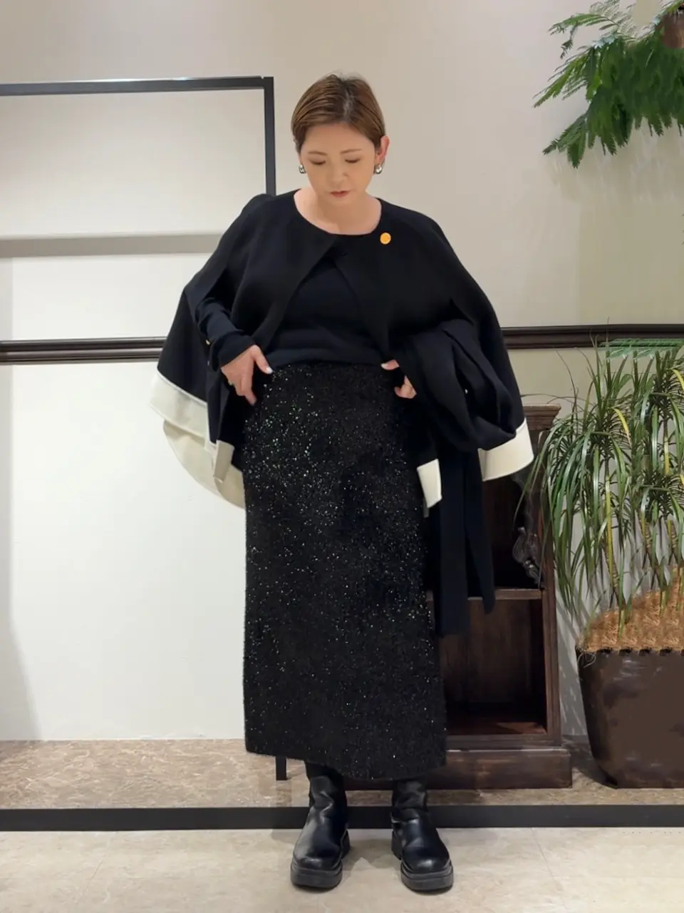 GRACE CONTINENTAL N.YURI コーディネート画像