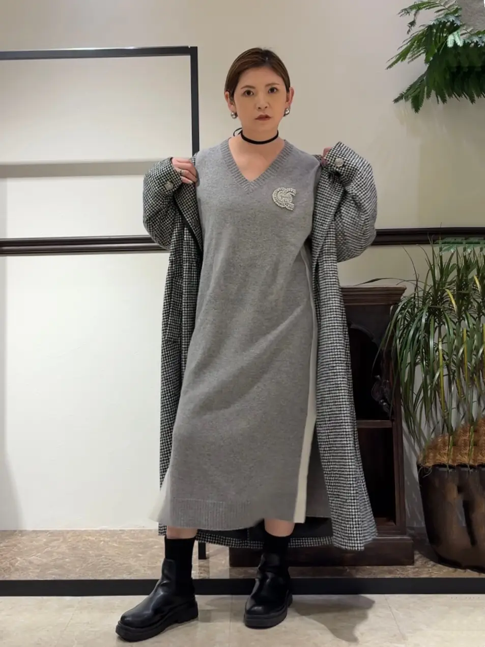 GRACE CONTINENTAL N.YURI コーディネート画像