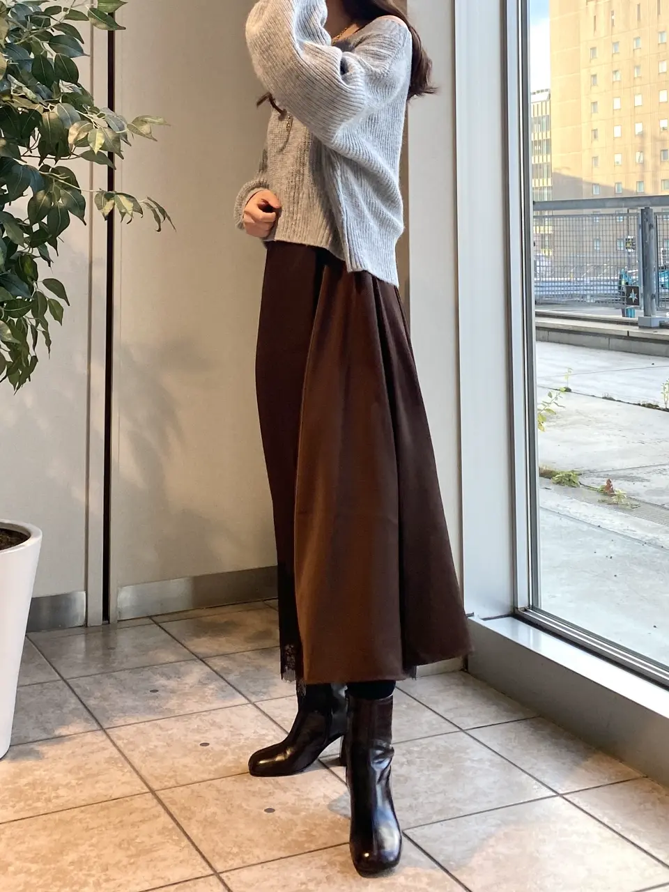 GRACE CONTINENTAL 柴田みさき コーディネート画像