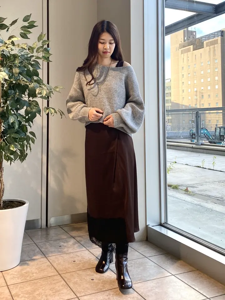 GRACE CONTINENTAL 柴田みさき コーディネート画像