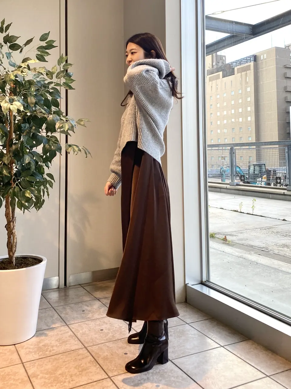 GRACE CONTINENTAL 柴田みさき コーディネート画像