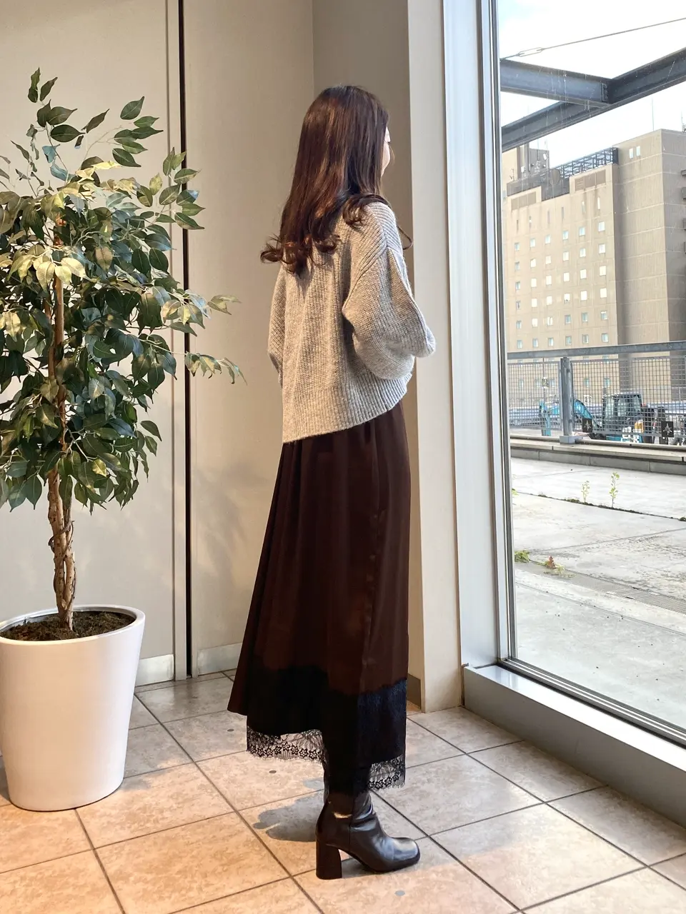 GRACE CONTINENTAL 柴田みさき コーディネート画像