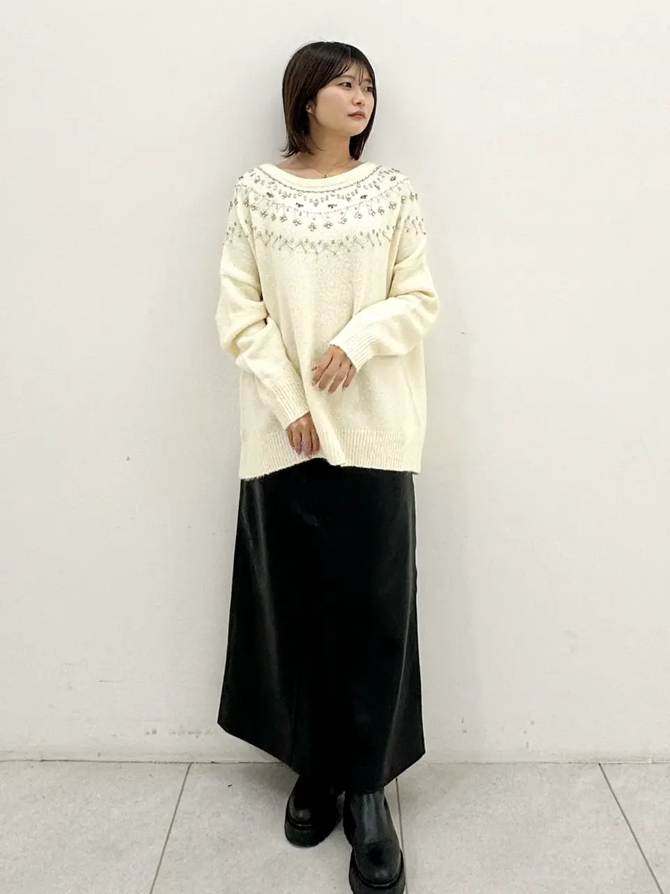 GRACE CONTINENTAL MORITA AI コーディネート画像