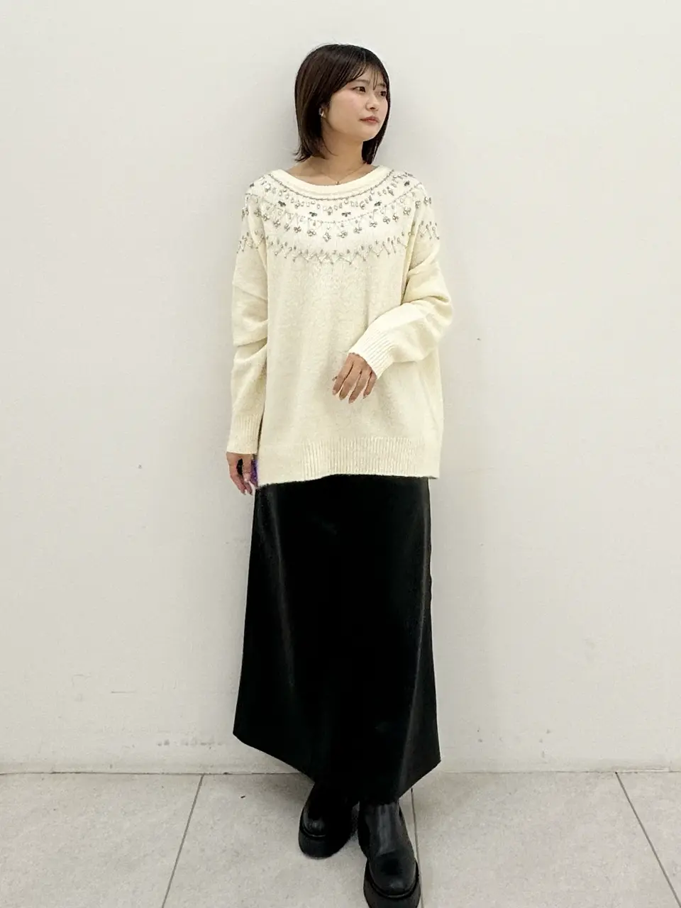 GRACE CONTINENTAL MORITA AI コーディネート画像