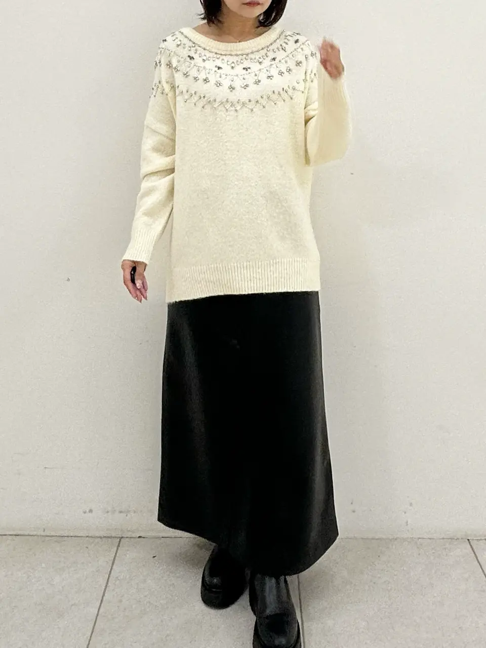 GRACE CONTINENTAL MORITA AI コーディネート画像