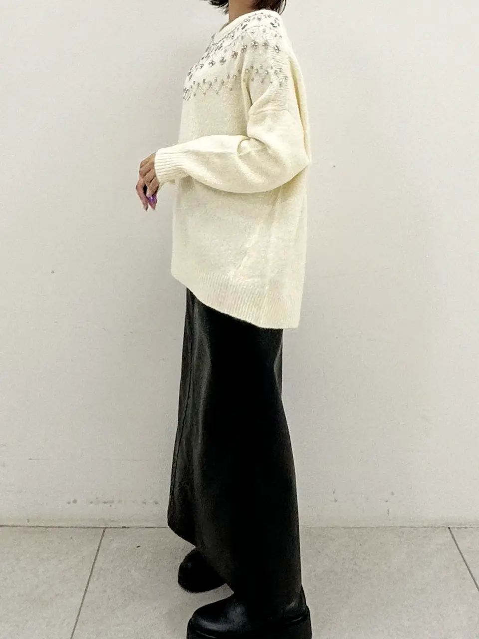 GRACE CONTINENTAL MORITA AI コーディネート画像