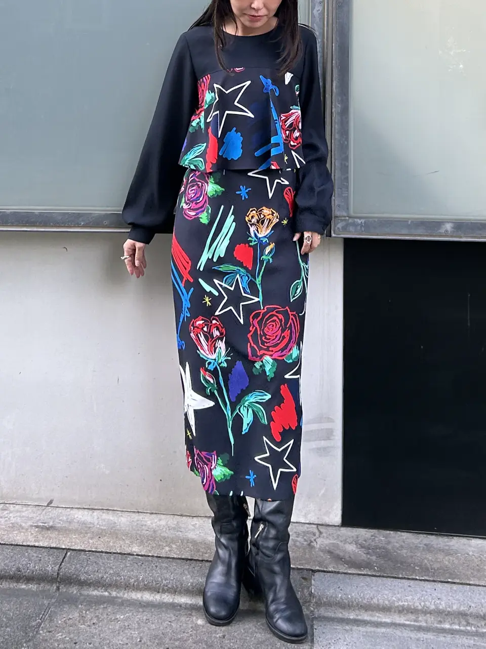  古川温子 コーディネート画像