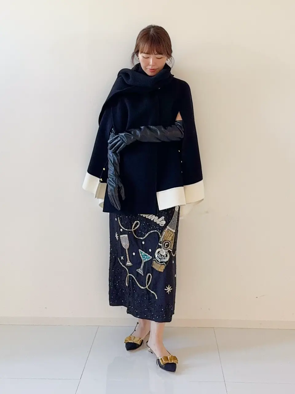  古川温子 コーディネート画像