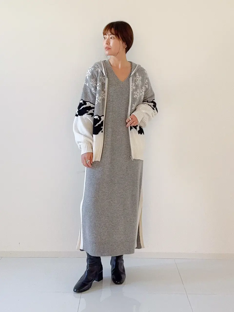  古川温子 コーディネート画像