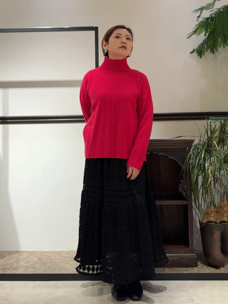 GRACE CONTINENTAL N.YURI コーディネート画像