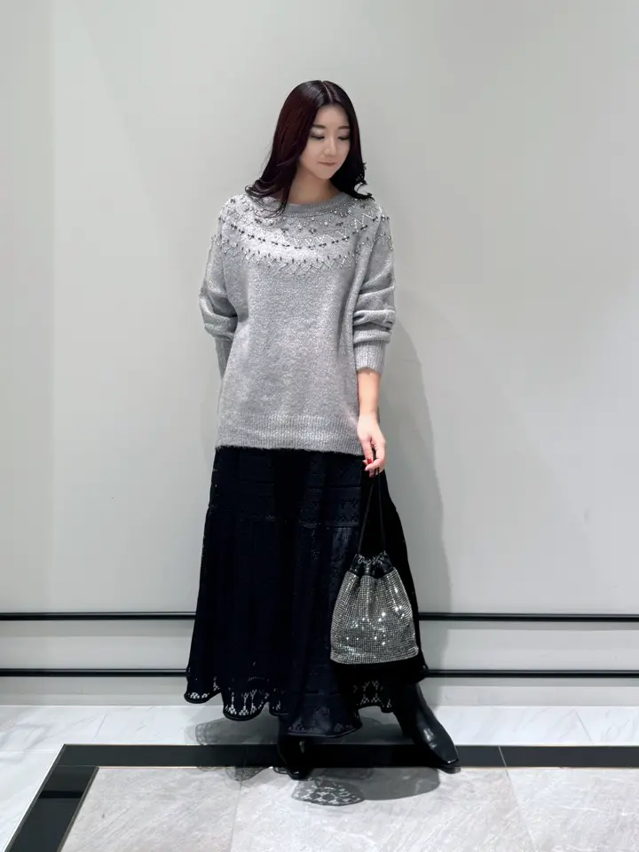 GRACE CONTINENTAL MOMOKO コーディネート画像