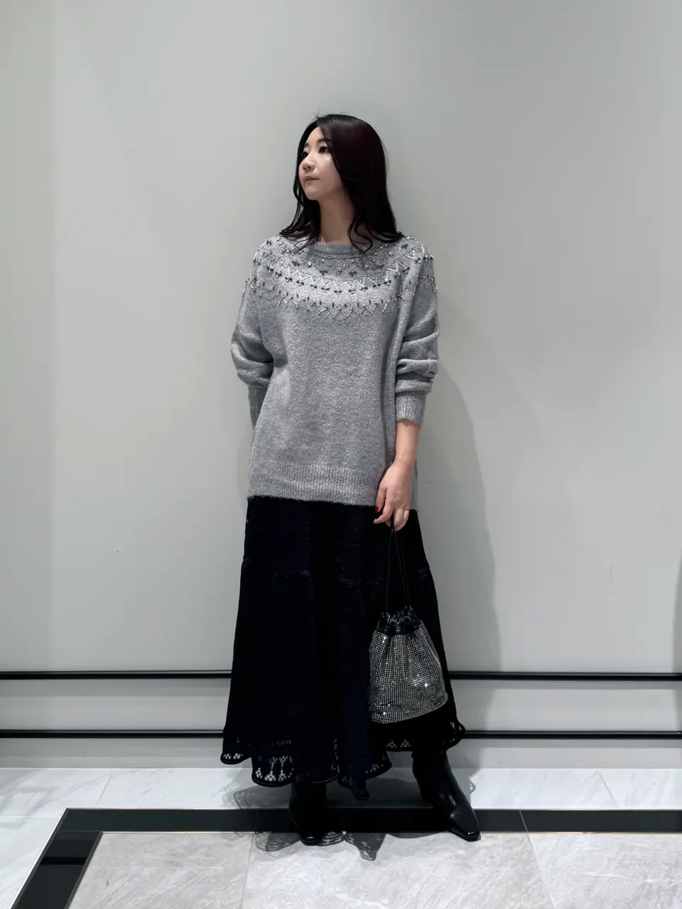 GRACE CONTINENTAL MOMOKO コーディネート画像