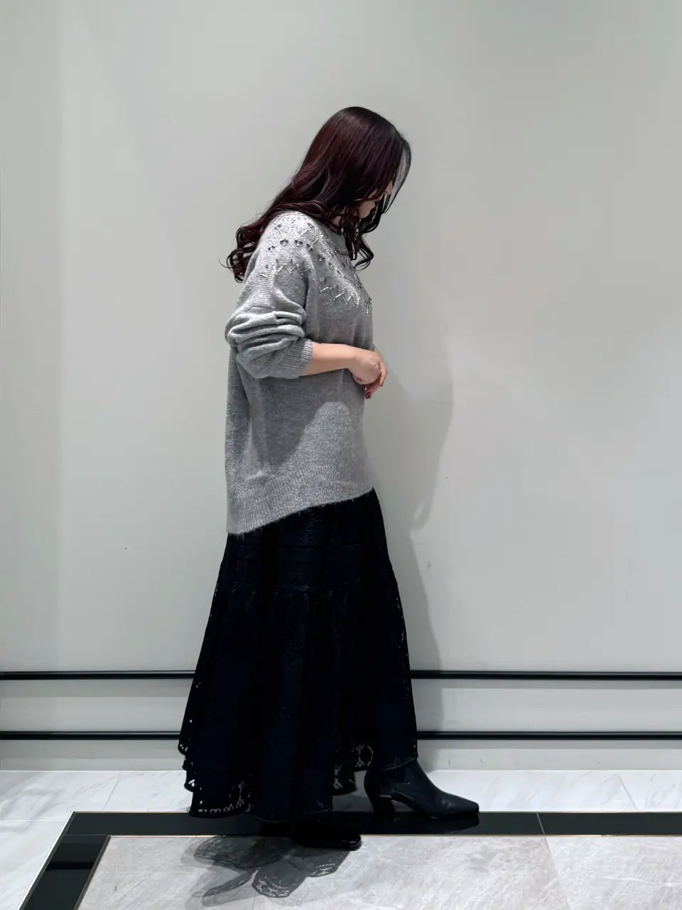 GRACE CONTINENTAL MOMOKO コーディネート画像