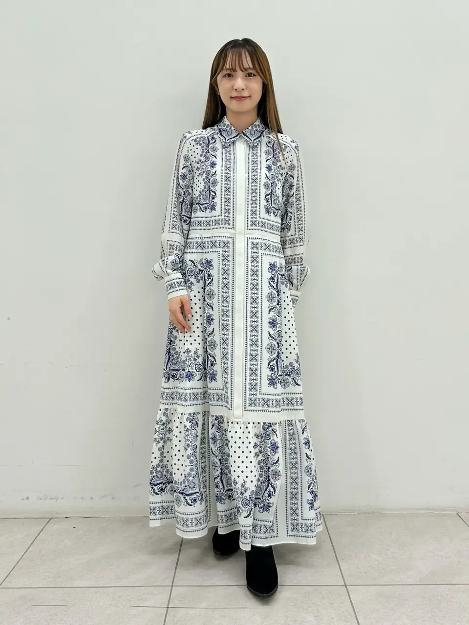 GRACE CONTINENTAL Miu Akamatsu コーディネート画像