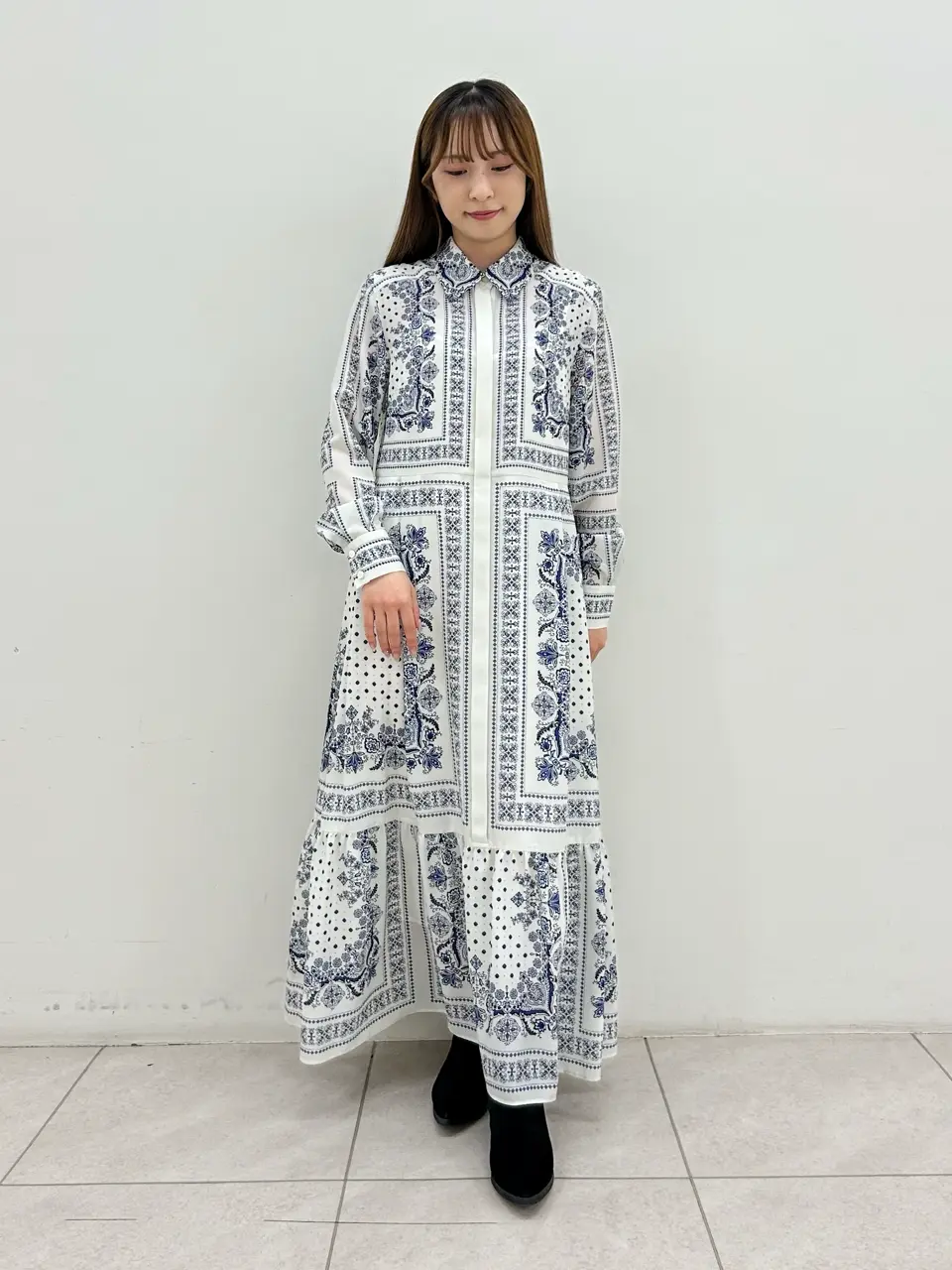 GRACE CONTINENTAL Miu Akamatsu コーディネート画像