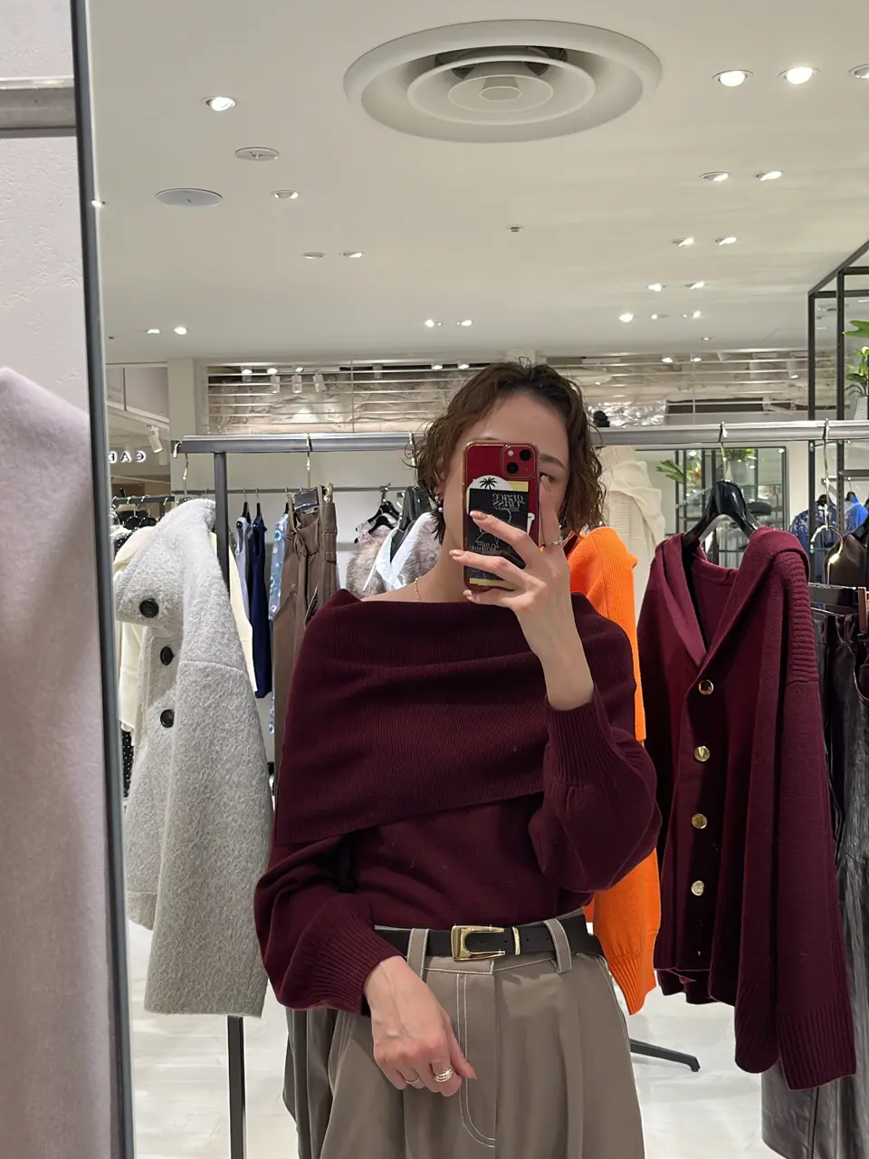 GRACE CONTINENTAL 亀田 未希 コーディネート画像