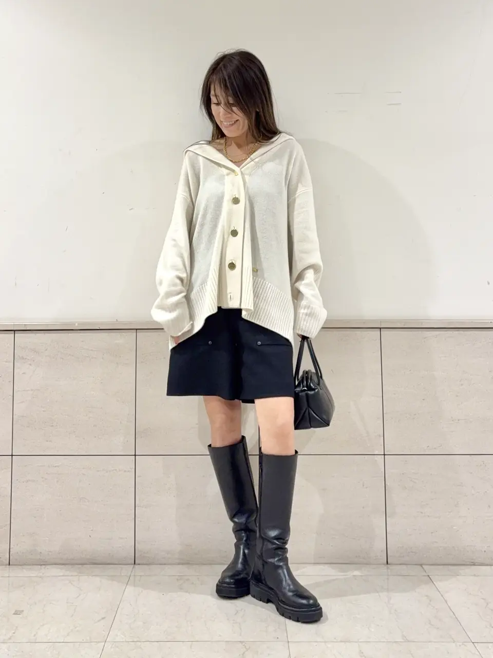 GRACE CONTINENTAL yukimi yonee コーディネート画像