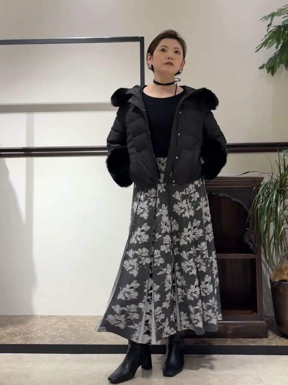 GRACE CONTINENTAL N.YURI コーディネート画像