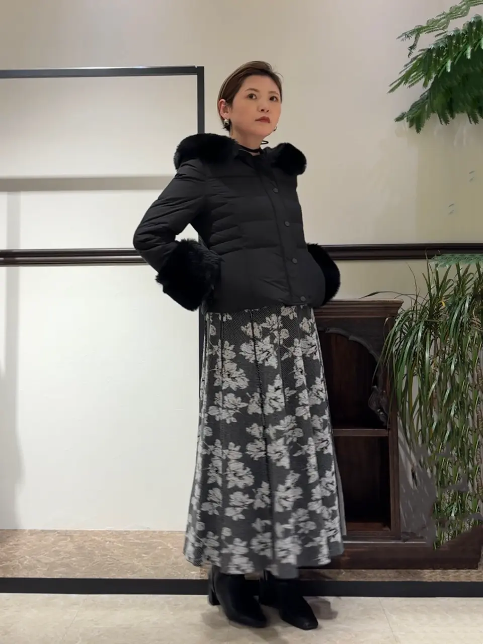 GRACE CONTINENTAL N.YURI コーディネート画像