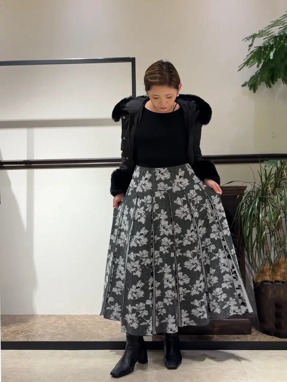 GRACE CONTINENTAL N.YURI コーディネート画像